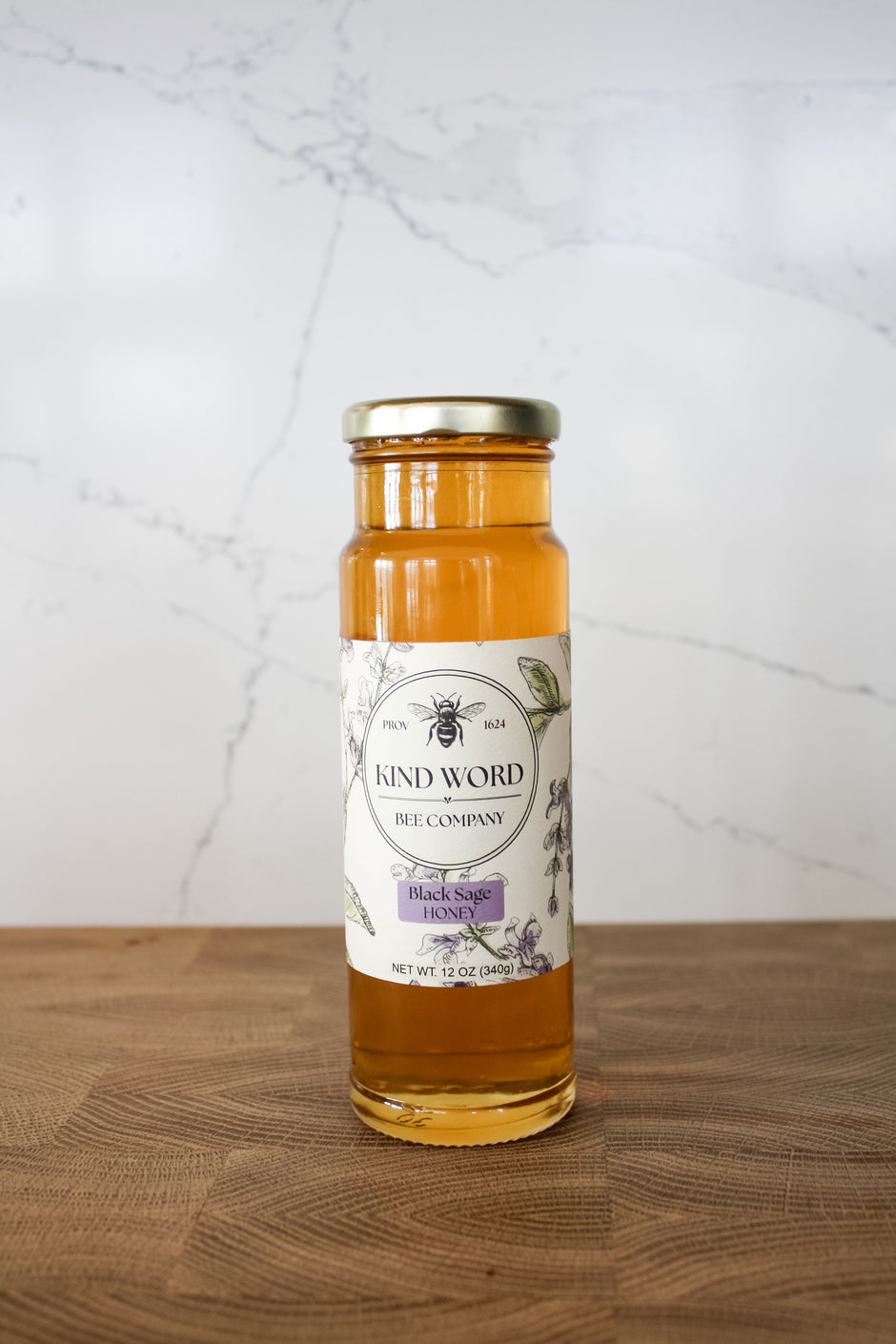 Oregon Black Sage Honey Jar