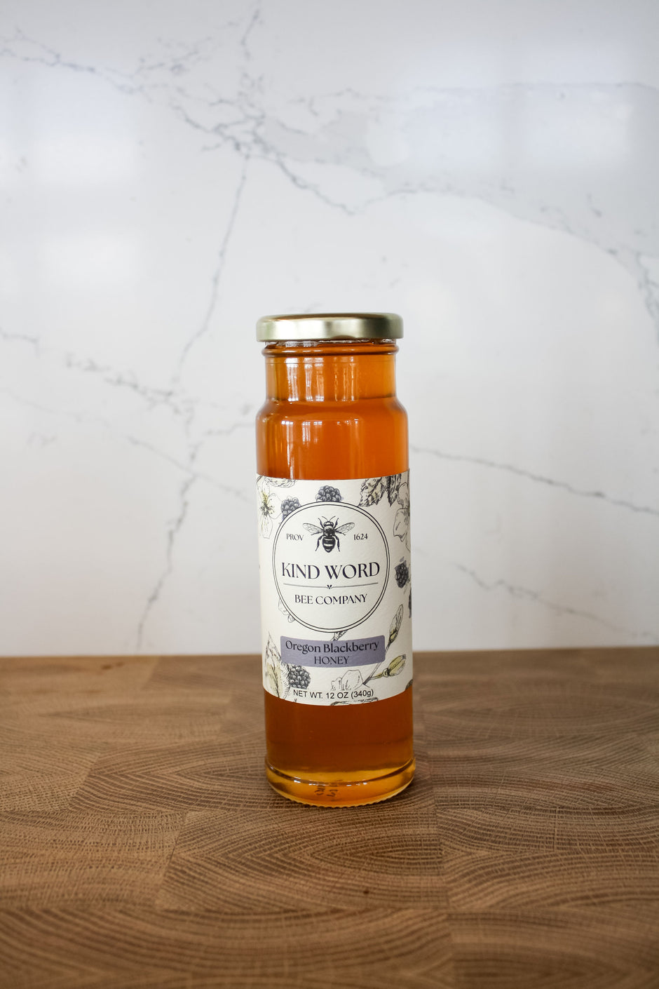 Oregon Blackberry Honey Jar