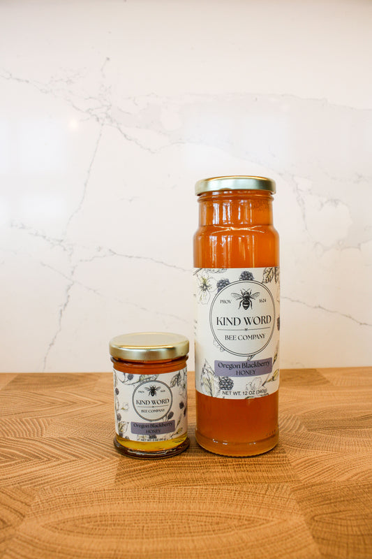 Oregon Blackberry Raw Honey | Single Source Pacific Northwest